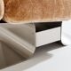 Pair of steel and Mohair velvet armchairs by François Monnet 1970