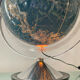 Globe céleste lumineux vintage Italy des années 70
