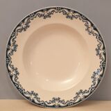Suite of 7 Longwy hollow plates