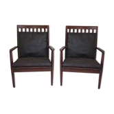 Two Danish chairs in teak 50/60 years