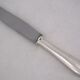 Christofle model Dax, 6 dessert, cheese, and side knives, silver metal.