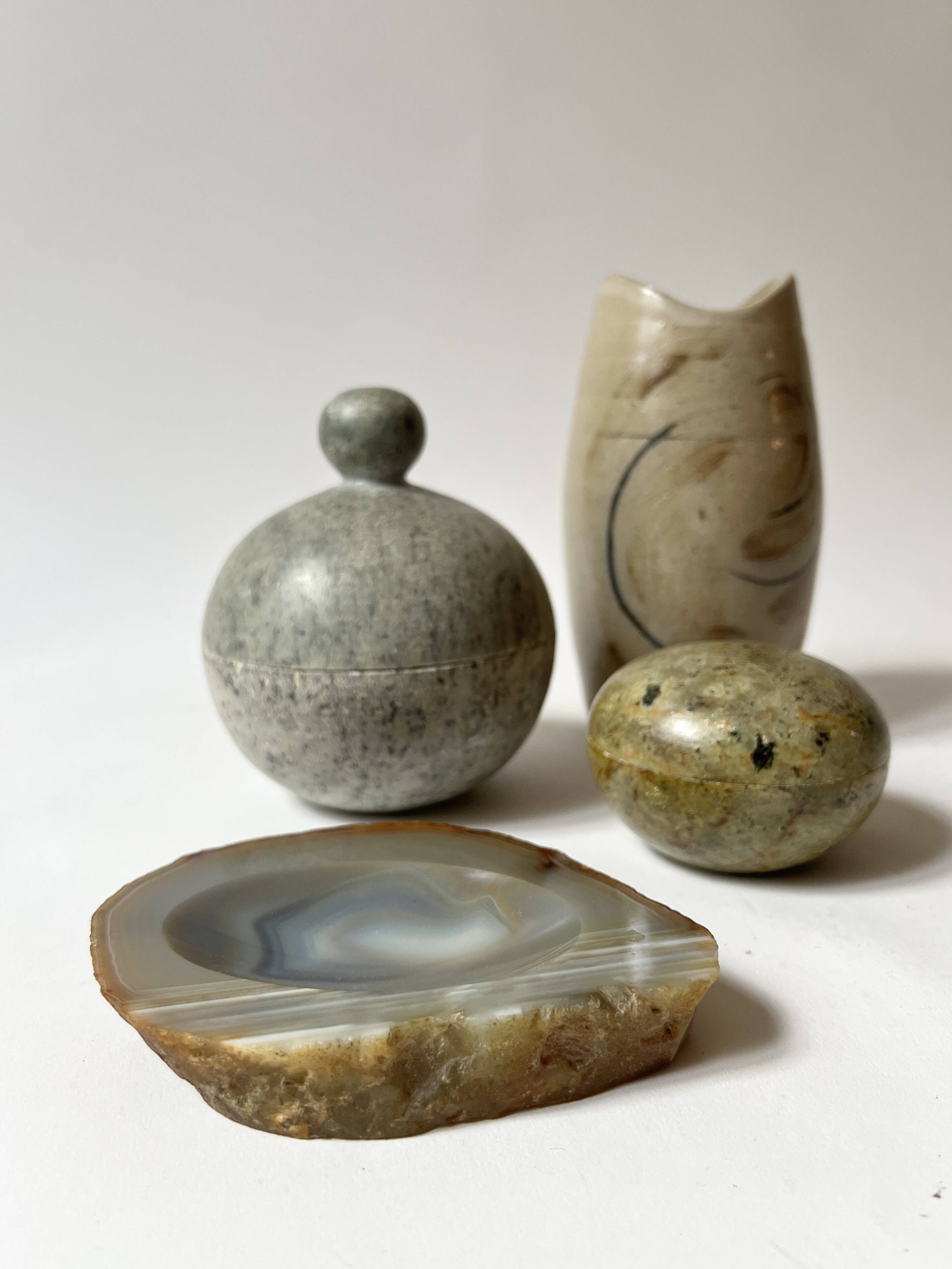 Handmade glazed ceramic vase
