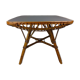 Vintage bamboo and rattan table 1960
