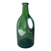 Green glass bottle