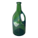Green glass bottle