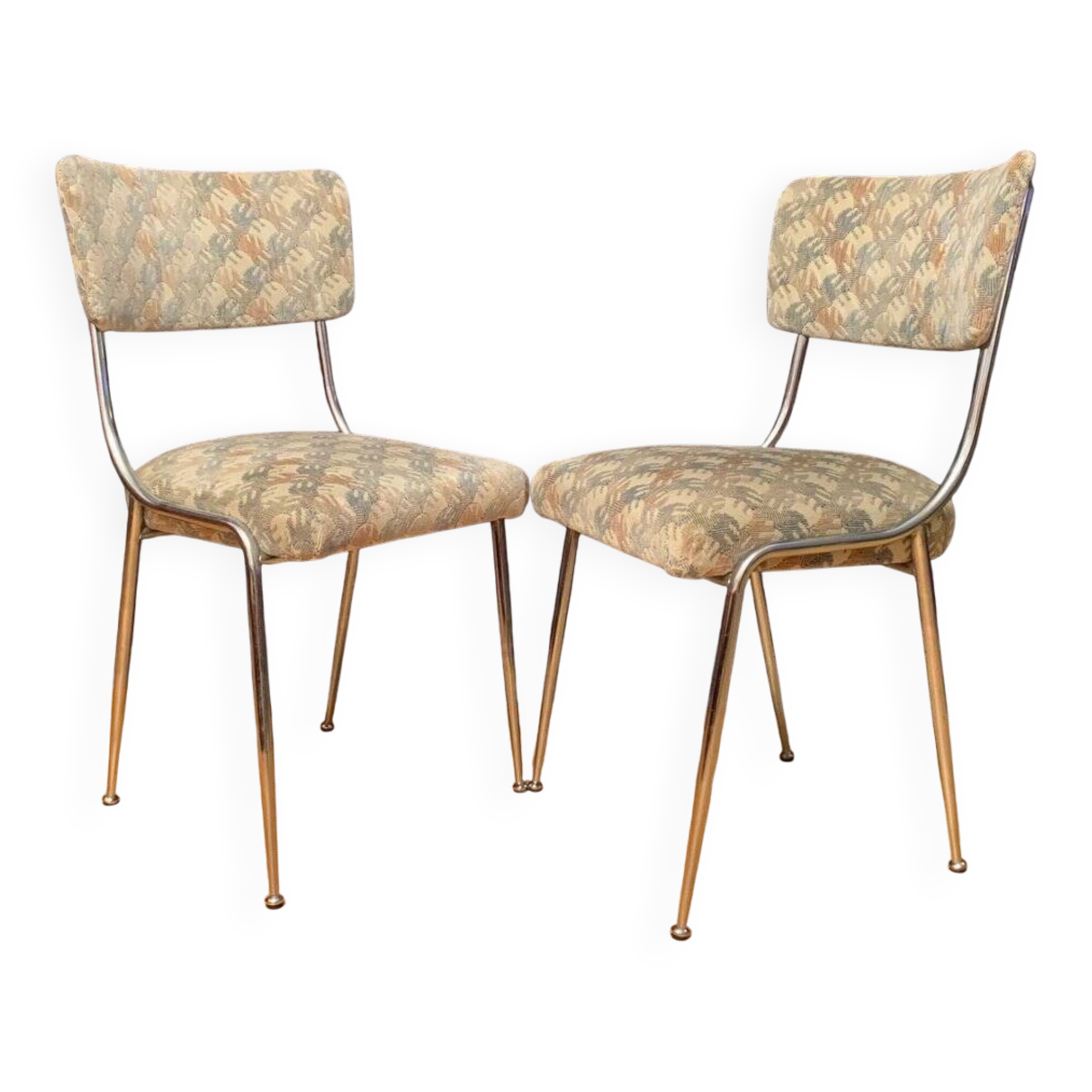 Set of vintage Italian chairs, 1950s