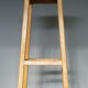 High wooden tabouret