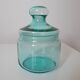 Blue glass candy