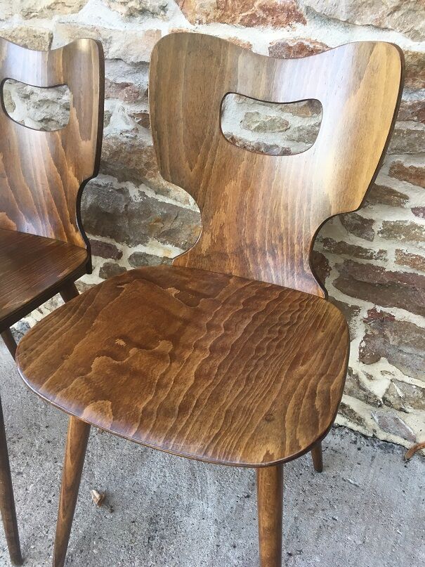 Set of two Baumann chairs