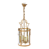 Four-light gilded brass lantern