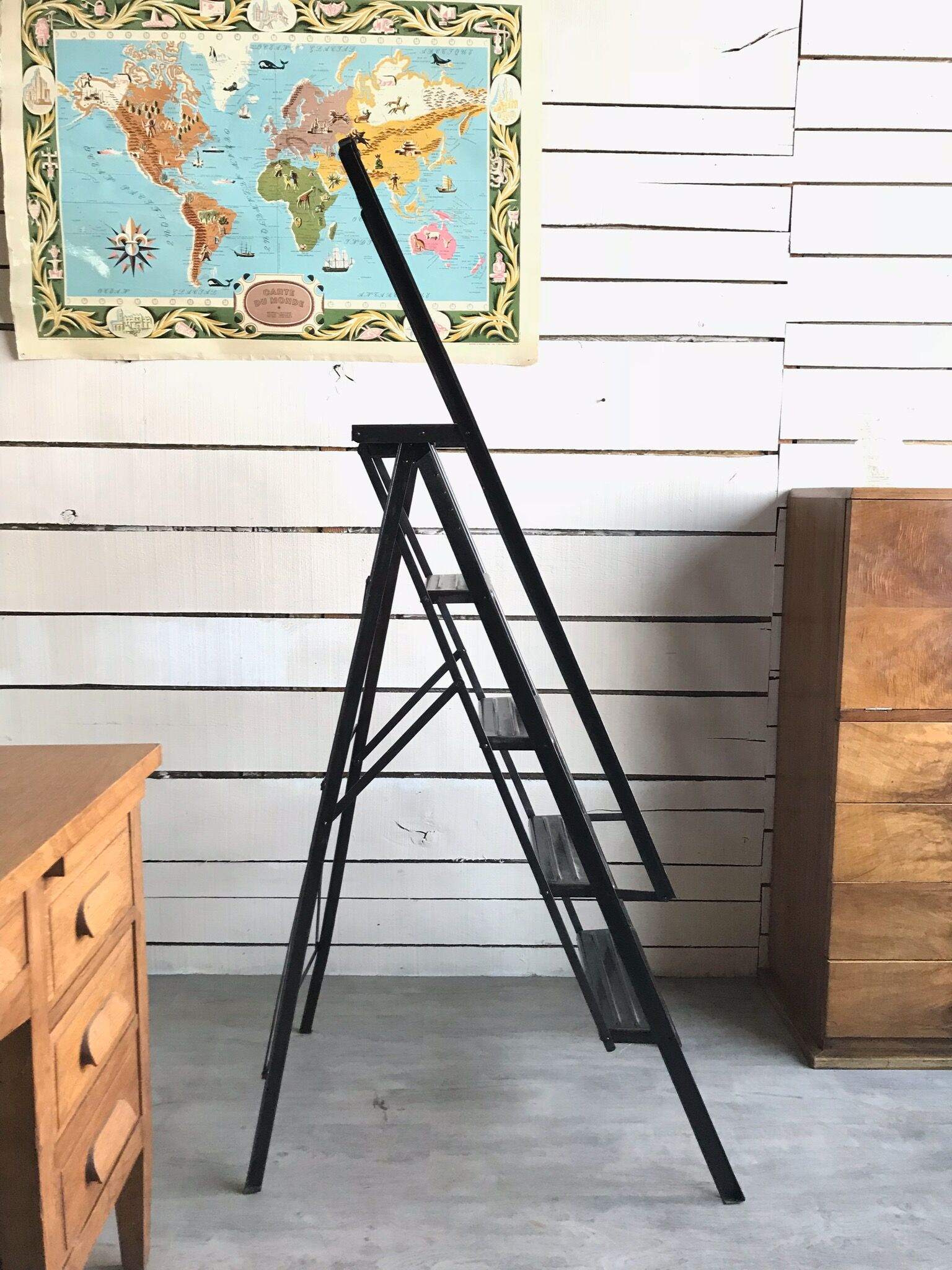 Ladder metal old manufrance