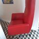 Poltrona Frau Chancellor President red office chair with wheels