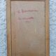Claude Bourianes Painting table 1961 Aude Port la Nouvelle