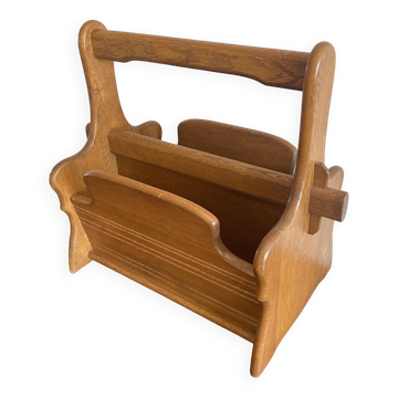 Kiosque à Journaux Vintage en Bois