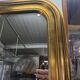 Louis Philippe style gilded mirror, mid-20th century, bevelled mirror.