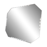 Miroir octogonal biseauté 1930
