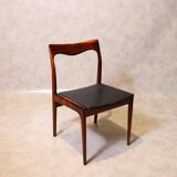 Set of 4 AWA rosewood dining chairs