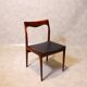 Lot de 4 chaises en bois de rose AWA