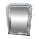 Antique mirror with carved wooden frame