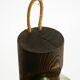 Pair of rare 1960s Temde table and wall lamps made of solid pine