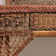 70s wicker and rattan hairdresser