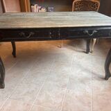 Solid oak style desk