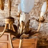 Palm type chandelier by Hans Kogl