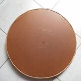 Mirror round rattan vintage 45cm diameter