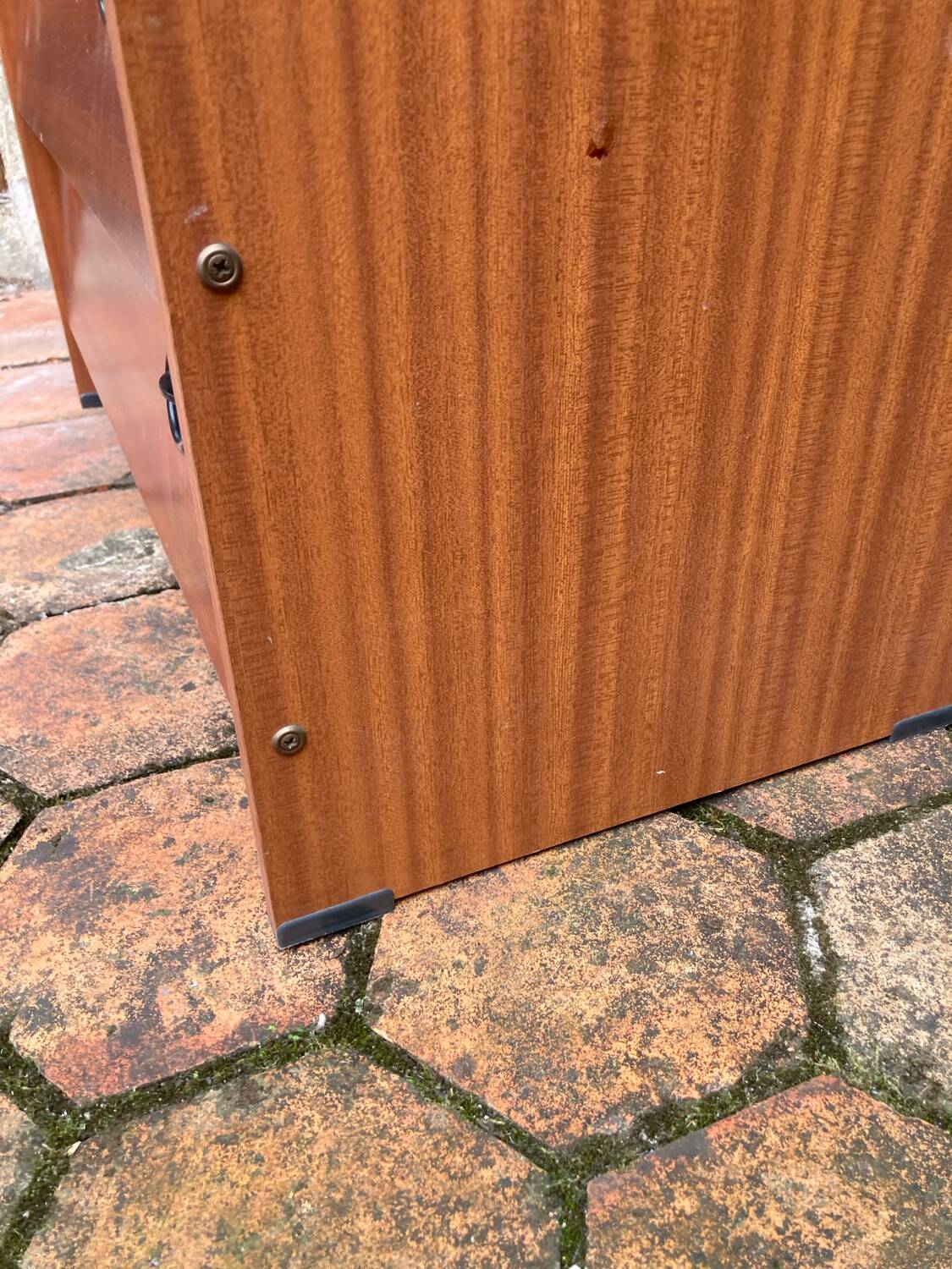 Vintage shoe cabinet