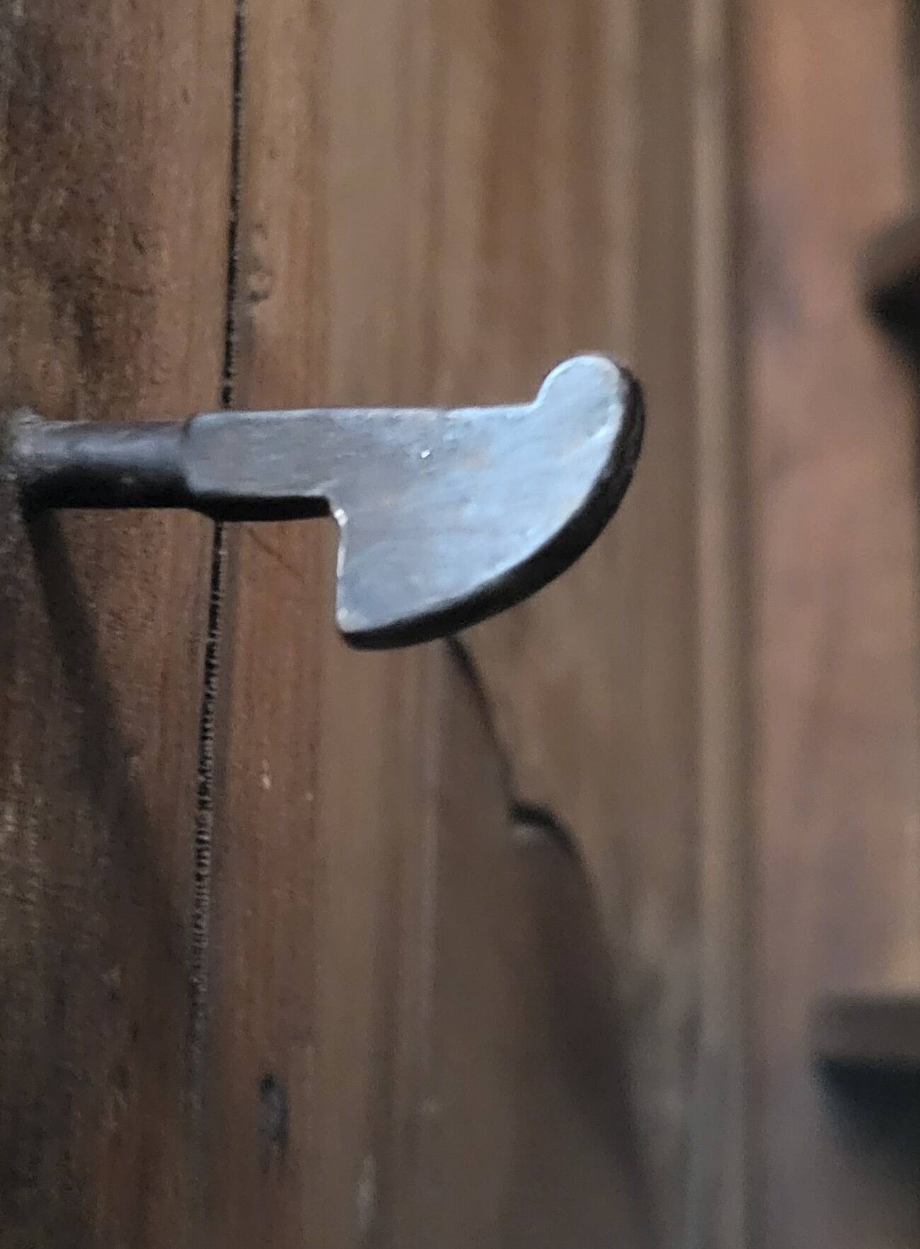 Louis XV period two-part walnut buffet