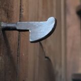 Louis XV period two-part walnut buffet