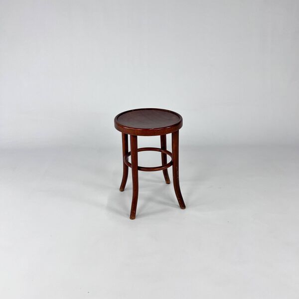 Tabouret Autriche en Bois Courbé, 1940s