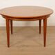 Vintage round dining table XXL | Omann Jun No. 55 | Teak | Extendable