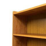 Vintage large teak bookcase Danish design from the 60s