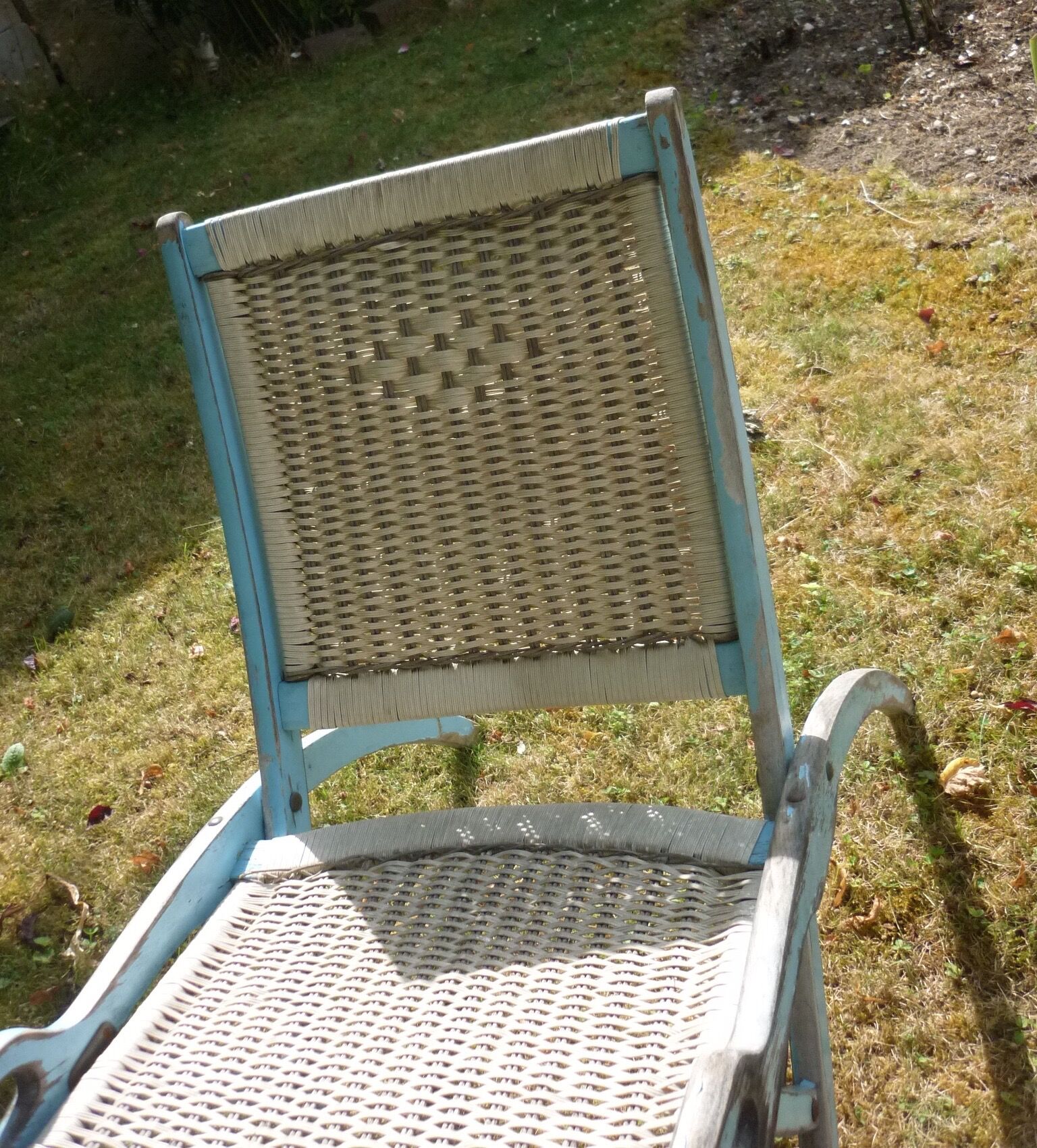 Folding beach chair Reguitti Ninfea for Gio Ponti 1958