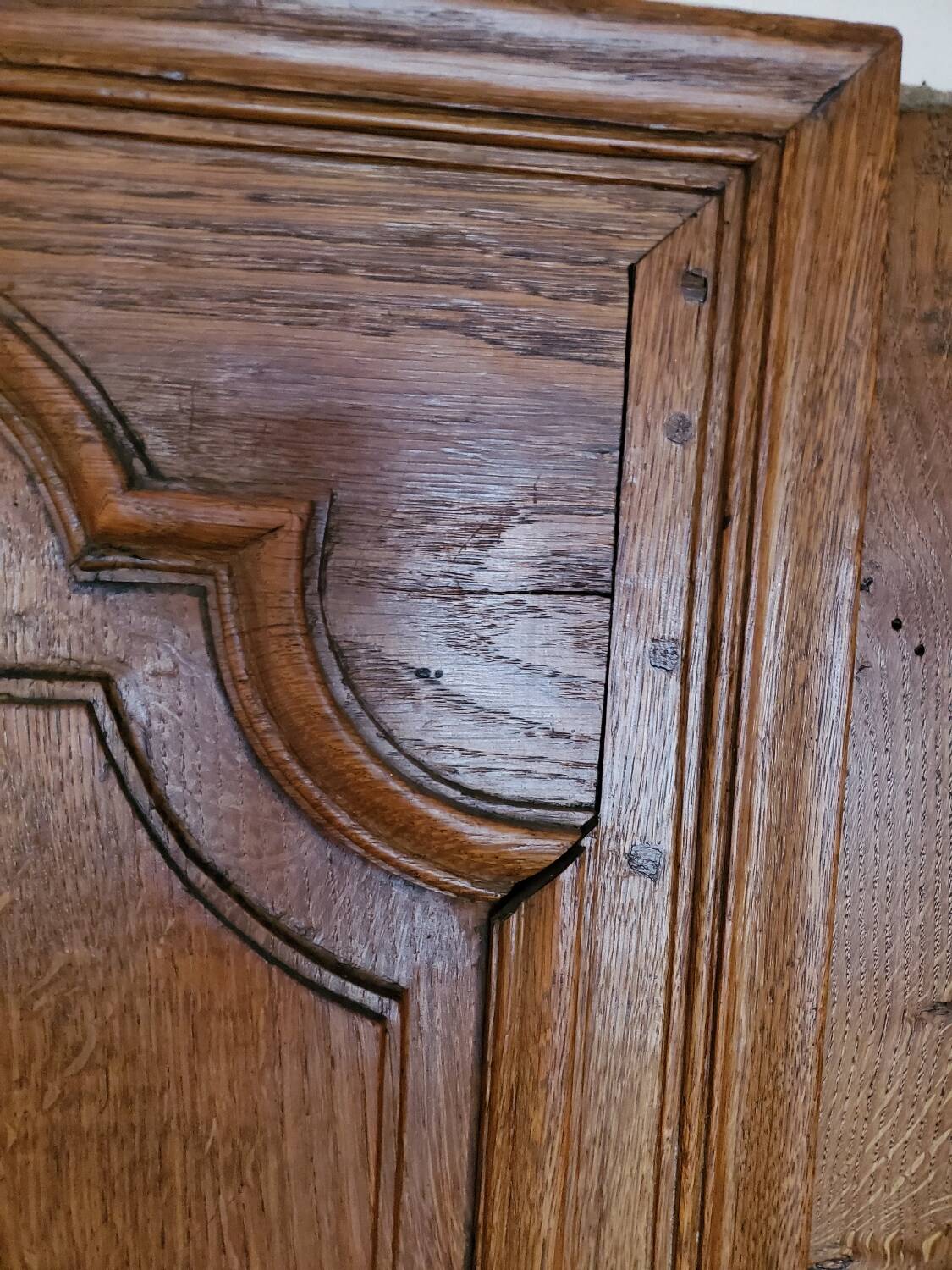 Pair of 19th century oak doors