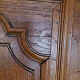 Pair of 19th century oak doors