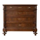Commode ancienne en bois massif