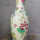 Vase - Porcelain - Flowers - China - Second half of the twentieth century