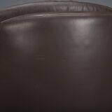 Fauteuils pivotants scandinaves par H.W. Klein pour Bramin, 1960, ensemble de 4
