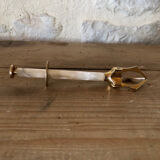 Sugar or ice tongs in their case