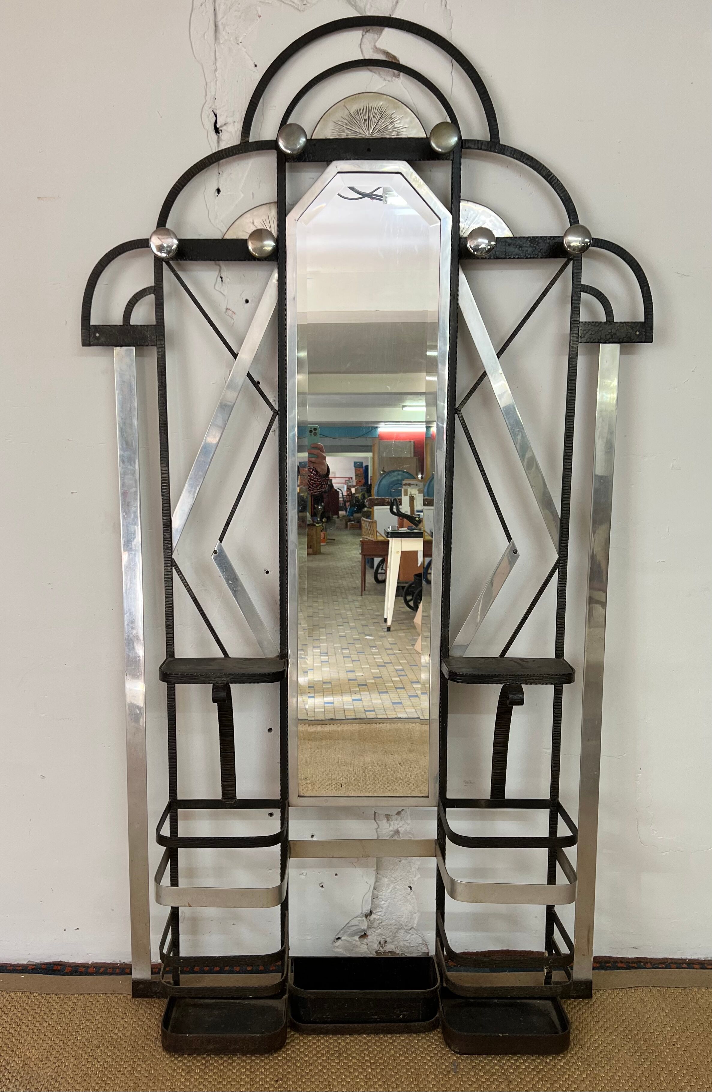 Coat racks art-deco wardrobe