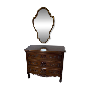Commode en noyer style