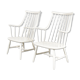 Paire de fauteuils par Lena Larsson fabriqué par Nesto en Suède 1950