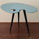 Side table in the shape of a pallet, Lucien de Roeck, 1950s