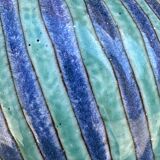 Pelican sculpture in cloisonné enamel ceramic by Émile Masson circa 1960