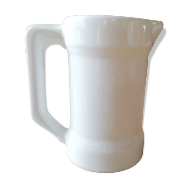 Pichet porcelaine blanche