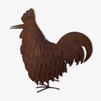 Sheet metal rooster