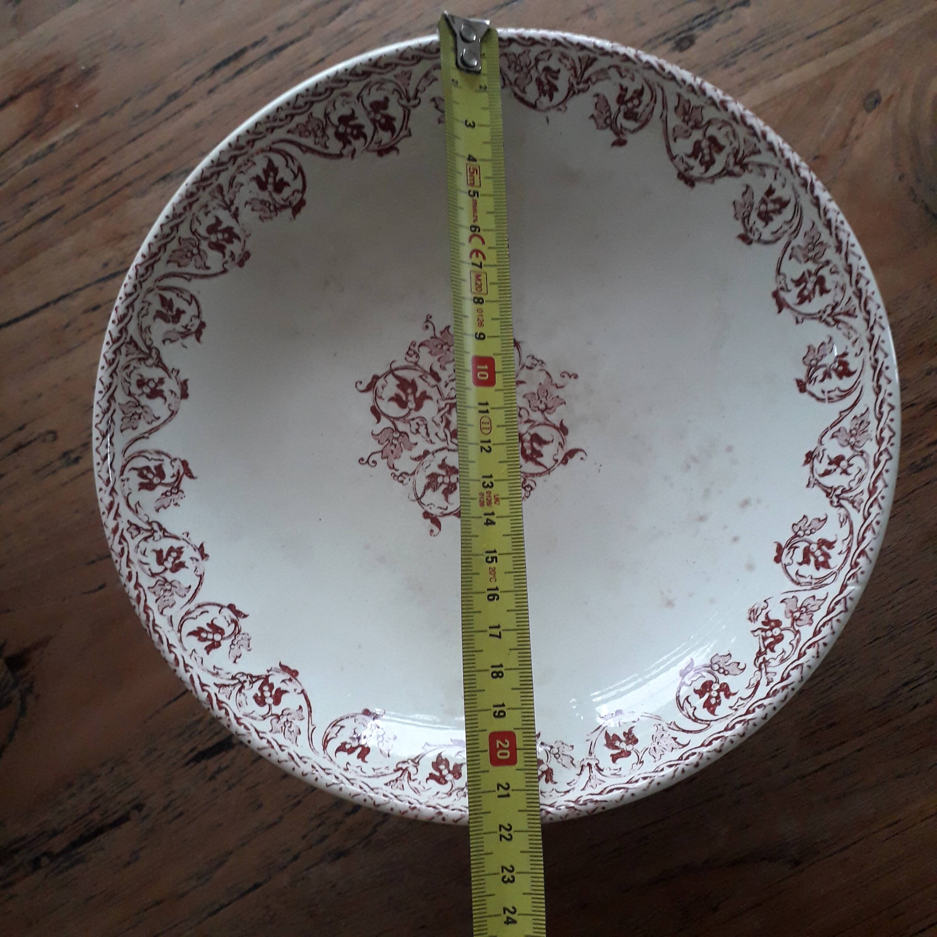 Earthenware compote HB and co.