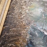 Lucien Delarue (1925-2011) - Oil on canvas - Path in Sologne